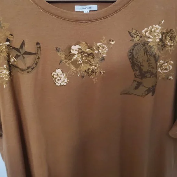 Maurices Western Icon Graphic T-Shirt Women's Size XXL - Picture 2 of 7